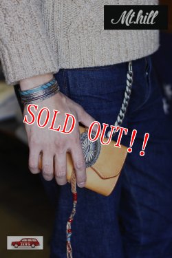 画像15: 「Mt.hill」 マウントヒル ビルフォルド サドルレザー ハーフウォレット （サンド）  [mh16hw03]