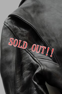 画像12: 「JELADO」 Rebel Jacket  ジェラード レベルジャケット ダブルライダースジャケット ホースハイド SG13411 [ブラック]