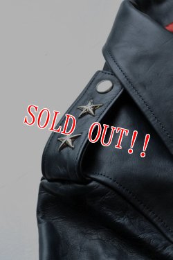 画像3: 「JELADO」 Rebel Jacket  ジェラード レベルジャケット ダブルライダースジャケット ホースハイド SG13411 [ネイビー]