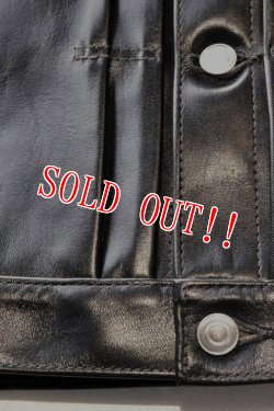 画像8: 「FINE CREEK LEATHERS」 Richmond ファインクリークレザーズ リッチモンド　1st Type ホースハイド FCJK001 [ブラック]