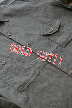 画像3: 「JELADO」ジェラード オリジナル シャンブレー ワークシャツ ガチャポケ JP94108 [ラストグリーン]