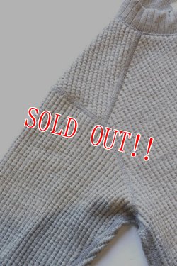 画像3: 「Jackman」 Waffle Mid-Neck ジャックマン ワッフル ミッドネック JM7653　「ヘザーグレー」