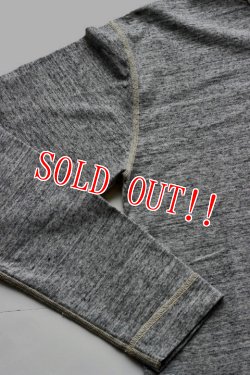 画像4: 「JELADO」 L/S  Classic underwear　ジェラード　クラシック アンダーウェア ヘンリーネック 長袖Tシャツ JAGT-013 [ソルト＆ペッパー]