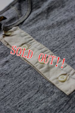 画像3: 「JELADO」 L/S  Classic underwear　ジェラード　クラシック アンダーウェア ヘンリーネック 長袖Tシャツ JAGT-013 [ソルト＆ペッパー]