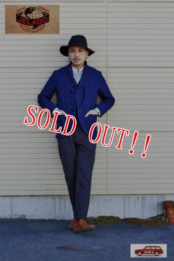 画像14: 「JELADO」×「COPANO」 Clovis Jacket ジェラード コパノ クロービス ジャケット 刺し子 AG21401 [インディゴ]