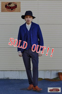 画像11: 「JELADO」×「COPANO」 Clovis Jacket ジェラード コパノ クロービス ジャケット 刺し子 AG21401 [インディゴ]