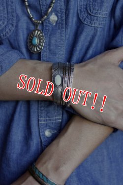 画像9: 「Mt.hill」 マウントヒル フェザーバングルスリム キャリコレイクターコイズ 20170224 [mh15bl28]