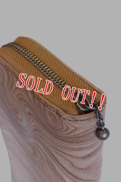 画像3: 「MAGNET」　Long Zip Wallet　マグネット ロングジップウォレット　[WOOD NATURAL]