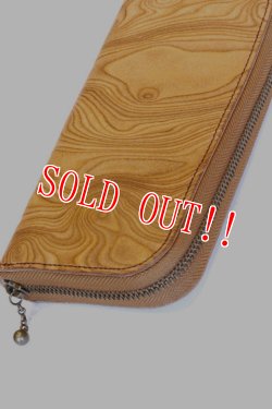 画像2: 「MAGNET」　Long Zip Wallet　マグネット ロングジップウォレット　[WOOD NATURAL]