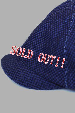 画像3: 「JELADO」Pressman Cap ジェラード プレスマンキャップ 刺し子 AG22727 [インディゴ]