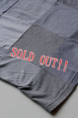 画像3: 「CAL O LINE」 PATCHWORK Tee キャルオーライン パッチワーク Tシャツ [ヘザーグレー]