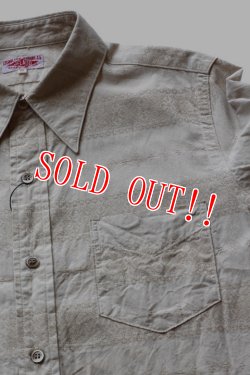 画像3: 「JELADO」 High Feather ジェラード ハイフェザー ジャガード織り シャツ 幾何学柄 JP21109 [ラテ]