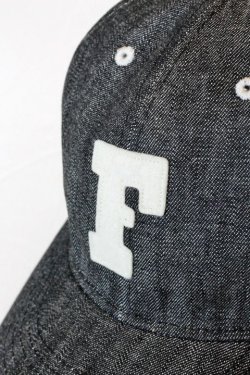 画像11: 「FULLCOUNT」6 PANEL DENIM BASEBALL F CAP　フルカウント 6パネル デニム ベースボールキャップ [インディゴ・ブラック]