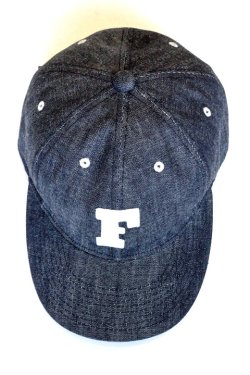 画像10: 「FULLCOUNT」6 PANEL DENIM BASEBALL F CAP　フルカウント 6パネル デニム ベースボールキャップ [インディゴ・ブラック]