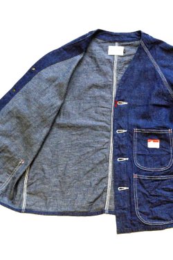 画像7: 「CAL O LINE」 DENIM ENGINEERS JACKET キャルオーライン デニム エンジニアジャケット CL162-047 [インディゴ]