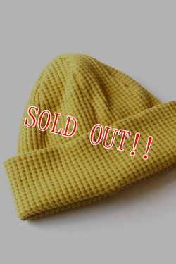 画像3: 「Jackman」 Waffle Knit Cap ワッフルニットキャップ JM6605 「イエロー・ブルー・バーガンディー・ネイビー・アイボリー」