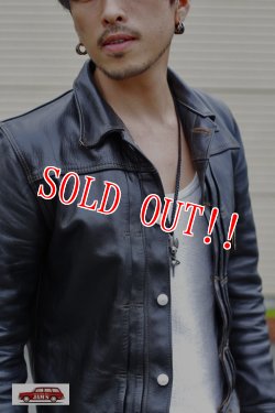 画像17: 「FINE CREEK LEATHERS」 Richmond ファインクリークレザーズ リッチモンド　1st Type ホースハイド FCJK001 [ブラック]