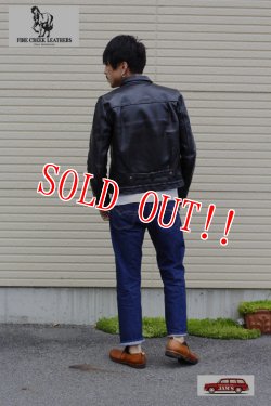 画像16: 「FINE CREEK LEATHERS」 Richmond ファインクリークレザーズ リッチモンド　1st Type ホースハイド FCJK001 [ブラック]