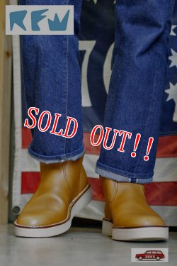 画像14:  「RFW」×「JAMS」 SWIFT LEATHER BOOTS アールエフダブル スウィフト レザーブーツ JAMS別注仕様 F-1739062JMS　[キャメル]