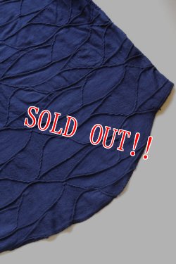 画像3: 「CAL O LINE」 RANDOM JACQUARD HIPPIE PULL OVER キャルオーライン オリジナルジャガード ヒッピープルオーバー CL172-008 [ネイビー]