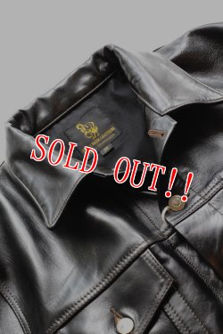 画像3: 「WEB予約不可」「FINE CREEK LEATHERS」 Hampton ファインクリークレザーズ ハンプトン ホースハイド 3rd Type　FCJK003 [ブラック・ブラウン]