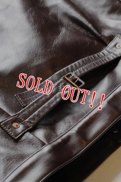 画像6: 「FINE CREEK LEATHERS」 Richmond　ファインクリークレザーズ リッチモンド　1st Type ホースハイド FCJK001 [ブラウン]