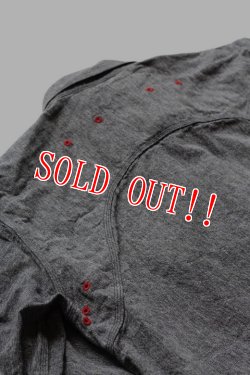 画像10: 「JELADO」 Iron Horse  ジェラード　アイアンホース ブラックシャンブレーシャツ JP23115  [スモークブラック]