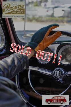 画像6: 「Browns BEACH」 LEATHER GLOVES ブラウンズビーチ レザーコンビグローブ フルカウント社製  BBJ8-011  [グリーン]