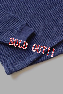 画像5: 「Pherrows」 フェローズ インディゴ タートルネック サーマルロンTee 17W-PTWT1 [インディゴ]