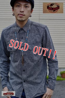 画像18: 「JELADO」 Iron Horse  ジェラード　アイアンホース ブラックシャンブレーシャツ JP23115  [スモークブラック]