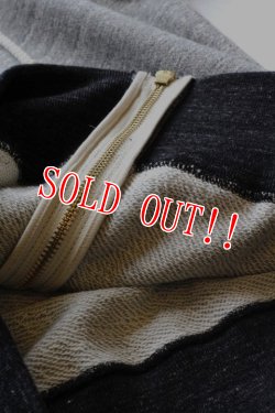 画像7: 「Jackman」 GG Sweat Zip Parka　ジージースウェット ジップパーカー 度詰コットン JM7703 「ヘザーグレー×ブラック」