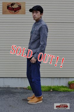 画像13: 「JELADO」 Iron Horse  ジェラード　アイアンホース ブラックシャンブレーシャツ JP23115  [スモークブラック]