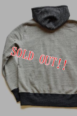 画像8: 「Jackman」 GG Sweat Zip Parka　ジージースウェット ジップパーカー 度詰コットン JM7703 「ヘザーグレー×ブラック」