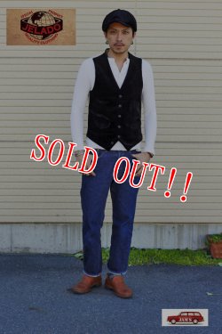 画像7: 「JELADO」 GOTHAM VEST ジェラード コパノ ゴッサムベスト コーデュロイ AG23502 [ブラック]