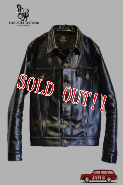 画像2: 「WEB予約不可」「FINE CREEK LEATHERS」 Hampton ファインクリークレザーズ ハンプトン ホースハイド 3rd Type　FCJK003 [ブラック・ブラウン]