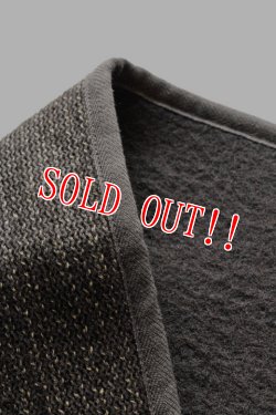 画像4: 「Browns BEACH」 MUFFLER by FULLCOUNT ブラウンズビーチ　マフラー フルカウント社製 [オックスフォードグレー（ブラウン系）]