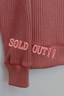 画像5: 「Jackman」 Waffle Mid-Neck ジャックマン ワッフル ミッドネック JM7653　「オールドチェリー」