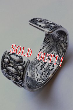 画像2: 「Mt.hill Premium」Repoussed Cuff マウントヒル プレミアム　打ち出しバングル [No.1/Sep.26th 2017]