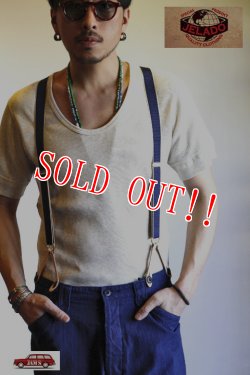 画像8: 「JELADO」 Tailors Brace　ジェラード テーラーズ ブレイス サスペンダー AG31761 [オールドブルー]