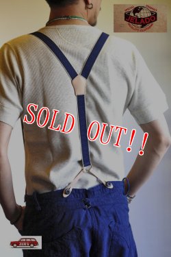 画像9: 「JELADO」 Tailors Brace　ジェラード テーラーズ ブレイス サスペンダー AG31761 [オールドブルー]