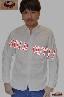 画像9:  「JELADO」Smoker Shirts ジェラード 綿ブロード ガチャポケワークシャツ JPSH-1301 [ホワイト]