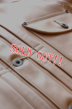 画像6: 「FINE CREEK LEATHERS」 Lynchburg　Lee 1st WWII ファインクリークレザーズ リンチバーグ ホースハイド FCJK009 [タン・ナチュラル]