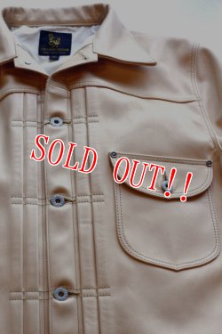 画像5: 「FINE CREEK LEATHERS」 Lynchburg　Lee 1st WWII ファインクリークレザーズ リンチバーグ ホースハイド FCJK009 [タン・ナチュラル]