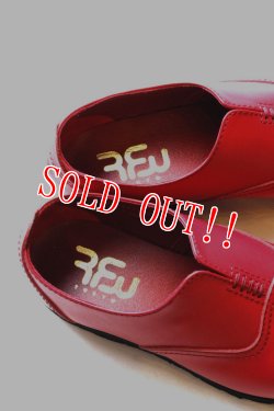 画像5: 「RFW」×「JAMS」 DOVE LEATHER SLIP-ON　アールエフダブル ダブ レザーシューズ スリップオン JAMS別注仕様 F-1616242JMS [レッド]
