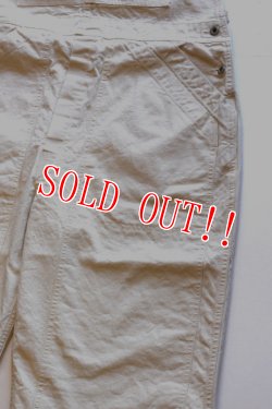 画像7: 「FINE CREEK LEATHERS」C WORKS Wigwam OVERALL ファインクリークレザーズ シーワークス ウィグワム オーバーオール [ホワイト]