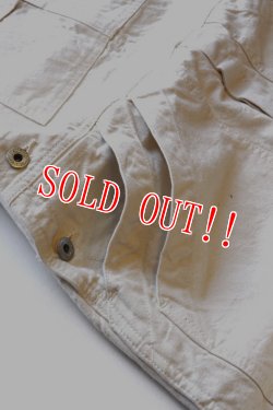 画像5: 「FINE CREEK LEATHERS」C WORKS Wigwam OVERALL ファインクリークレザーズ シーワークス ウィグワム オーバーオール [ホワイト]