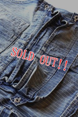 画像5: 「JELADO」Bruiser Overall V/F ジェラード ブルーザー オーバーオール ヴィンテージ加工 JP31336 [インディゴウォバッシュ]