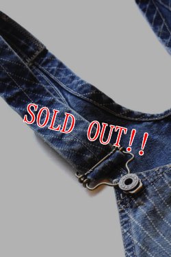 画像4: 「JELADO」Bruiser Overall V/F ジェラード ブルーザー オーバーオール ヴィンテージ加工 JP31336 [インディゴウォバッシュ]