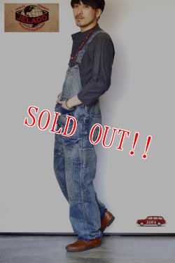 画像12: 「JELADO」Bruiser Overall V/F ジェラード ブルーザー オーバーオール ヴィンテージ加工 JP31336 [インディゴウォバッシュ]