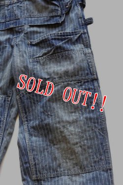 画像6: 「JELADO」Bruiser Overall V/F ジェラード ブルーザー オーバーオール ヴィンテージ加工 JP31336 [インディゴウォバッシュ]